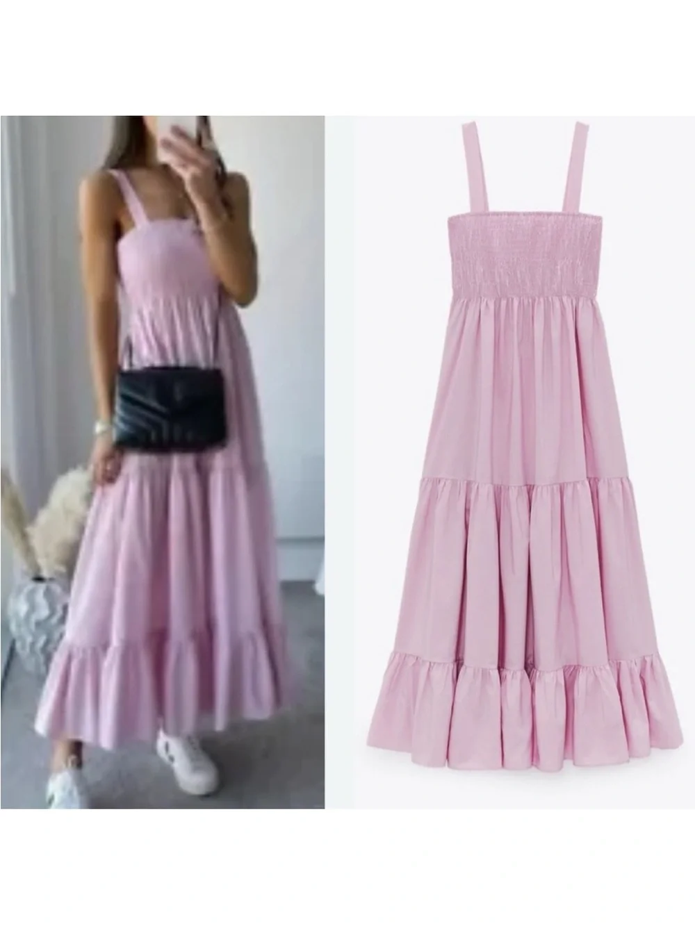 Zara light pink